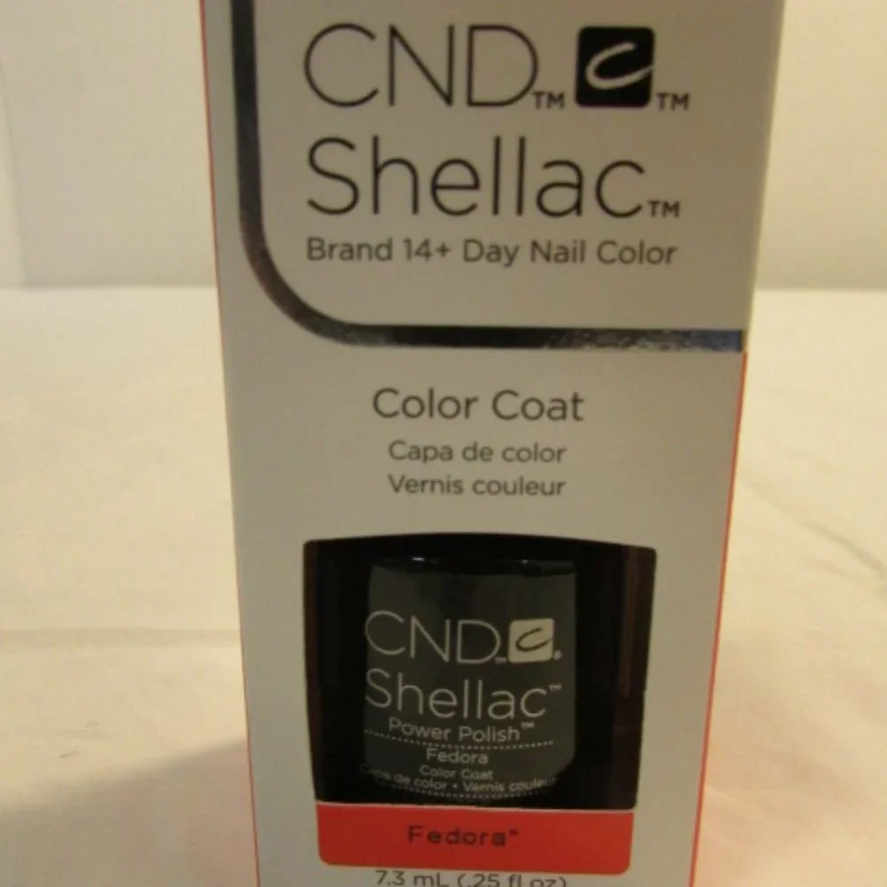 CND Shellac Brand Color Coat “Fedora” .25 oz - Picture 2 of 5